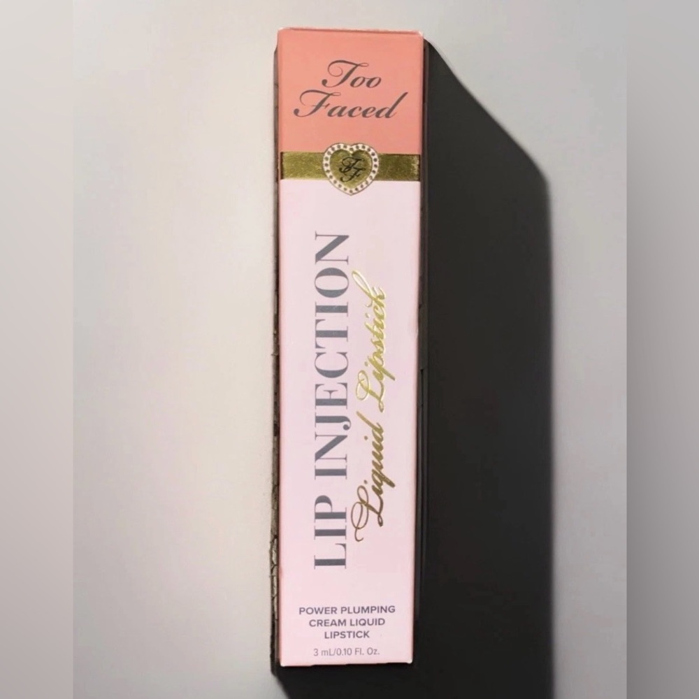 NEW Too Faced Lip Injection Power Plumping Cream Liquid Lipstick - GIVE ‘EM LIP